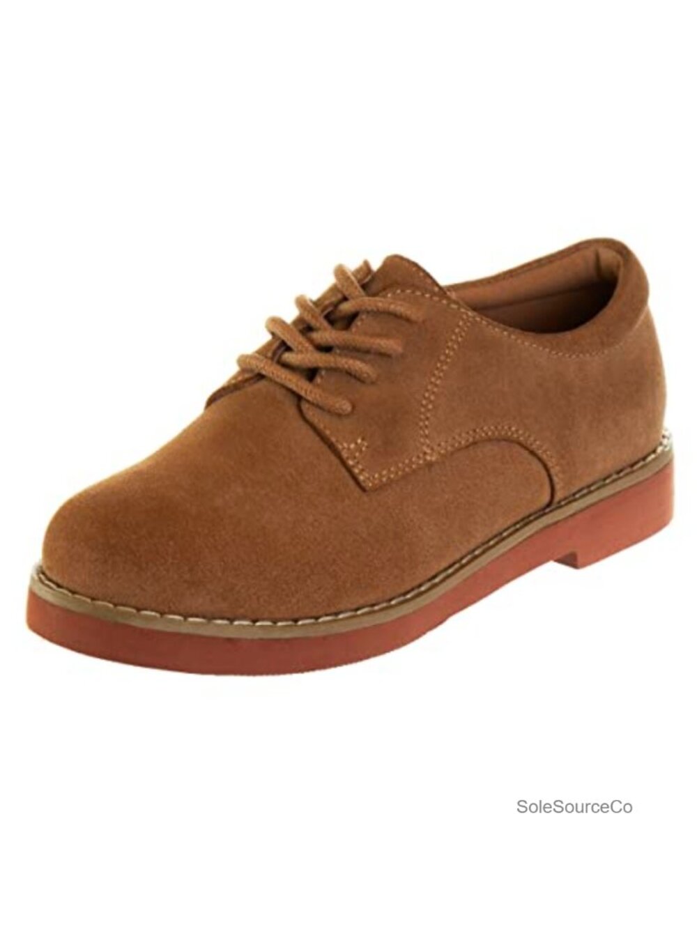 Kids Oxford Dress Shoes Lace Up Saddle School Uniform Loafer
